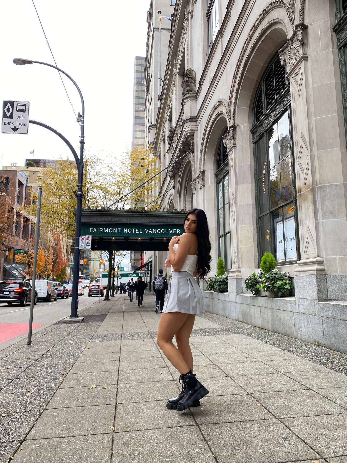 Falda short enchanté