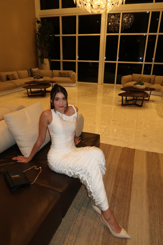 Escape dress / White